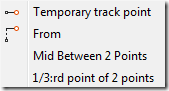 Right click menu