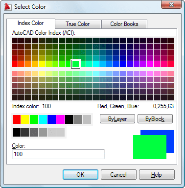 Html True Color Chart