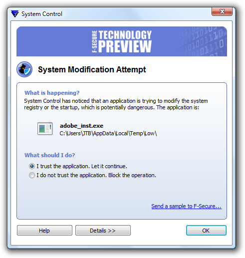 System Control