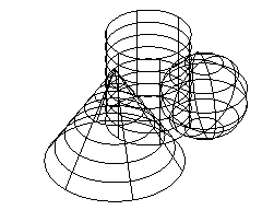 3D Wireframe DISPSILH=0