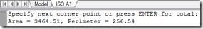 DWG TrueView 2009 command line area
