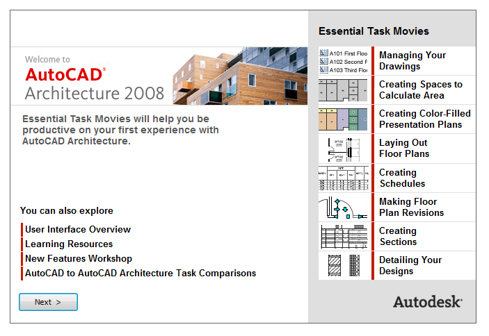 Jtb World Blog Starting Autocad Architecture 2008